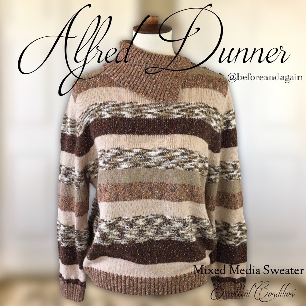 Fun Multi-Color Sweater By Alfred Dunner